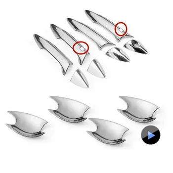 

Car Styling for HYUNDAI ELANTRA 2011-2015 ABS Chrome Door Handle Bowl Door handle Protective covering Cover Trim
