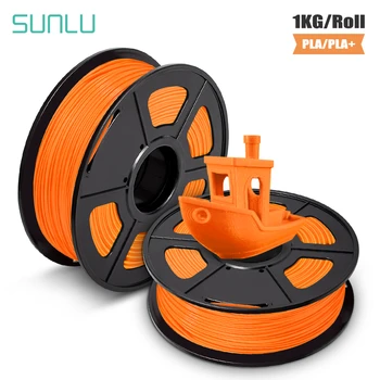 

SUNLU 3D Printer ORANGE PLA Filament 1.75mm 1KG/Spool Dimensional Accuracy+/-0.02mm PLA Material filaments стержни для 3д ручки