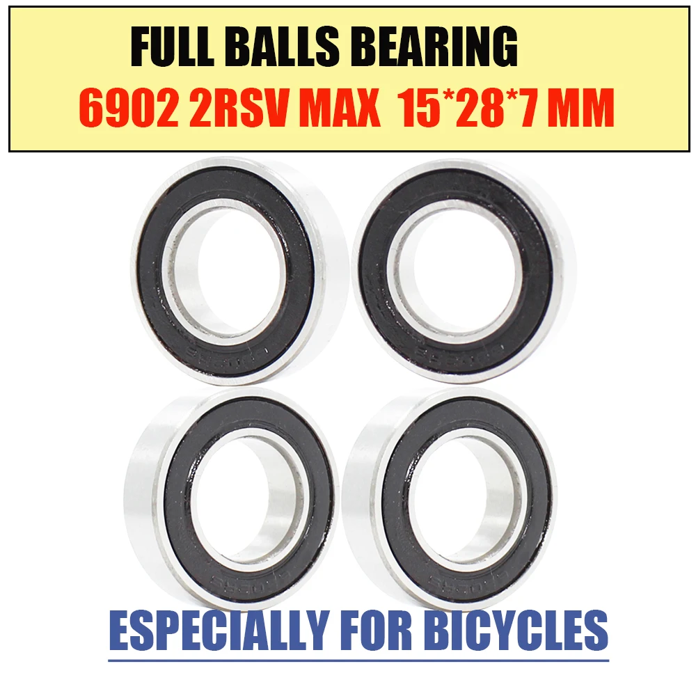 69022RSV MAX Bearing 15*28*7mm ( 1 PC ) Full Balls Bicycle Frame Pivot