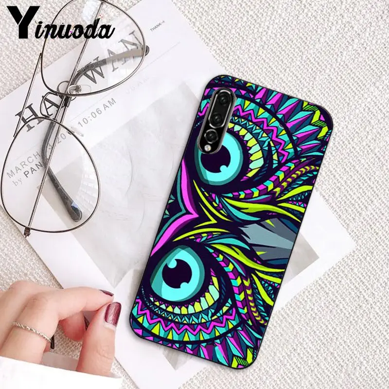 Yinuoda животное лев волк Сова Слон Лев для телефона С Рисунком Тигра чехол для huawei P20 P30 P20Pro P20Lite P30Lite P Smart P10Lite