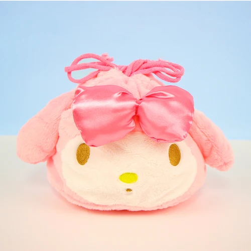 2 Мультфильм рисунок «Hello Kitty» с рисунками из мультфильма «My Melody Cinnamoroll Pompompurin косметичка Сумка для хранения на шнурке для макияжа, сумка-Органайзер, подарок для девочек - Цвет: 2