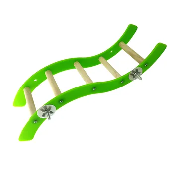 

1 Pc Mini Ladder Funny Durable Practical Climbing Ladder Pet Playing Toy for Parrot Hamster