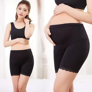 

Women Underwear TrunkMaternity Leggings Panties Lace High Waist Belly Support Maternity Panties Pregnant