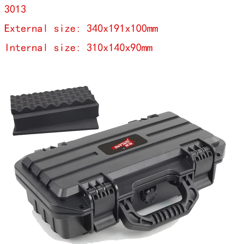 New Portable Plastic Protective Safety Tool Box Waterproof Anti-fall Precision Instrument Case Sponge Shockproof ToolBox portable tool chest Tool Storage Items