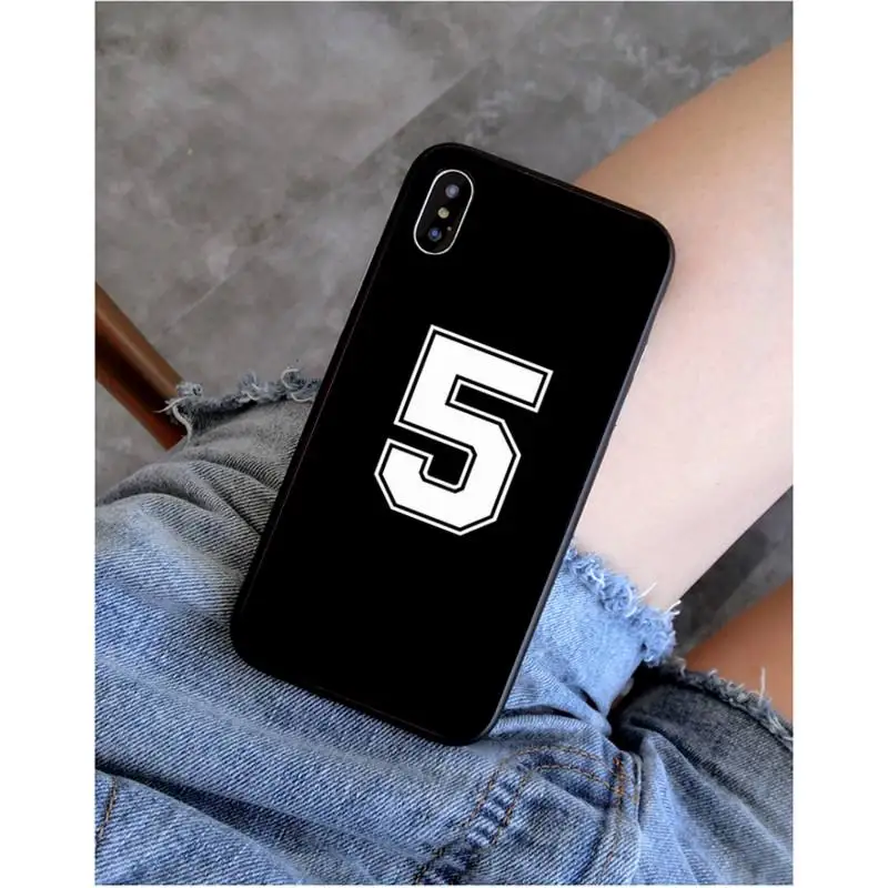 Babaite милый чехол для телефона с изображением футбольных цифр на удачу iPhone 11 pro XS MAX