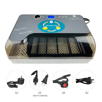 

Digital Egg Incubator Automatic Eggs Hatcher with Eggtester Automatic Egg Turning 12 Eggs Poultry Hatcher 1.4 Display Screen