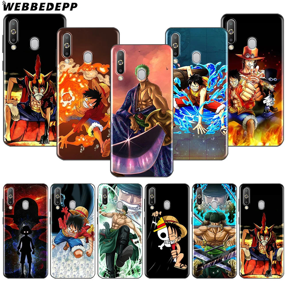 WEBBEDEPP аниме цельный Зоро Мягкий чехол из ТПУ для Samsung A2 Core A20e A70s J4 J7 Duo J6 J8 Plus Prime