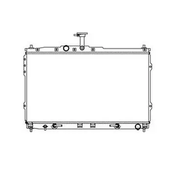 

Radiator HYUNDAI H1 2.4 A/T 07 LUZAR LRc 081H5