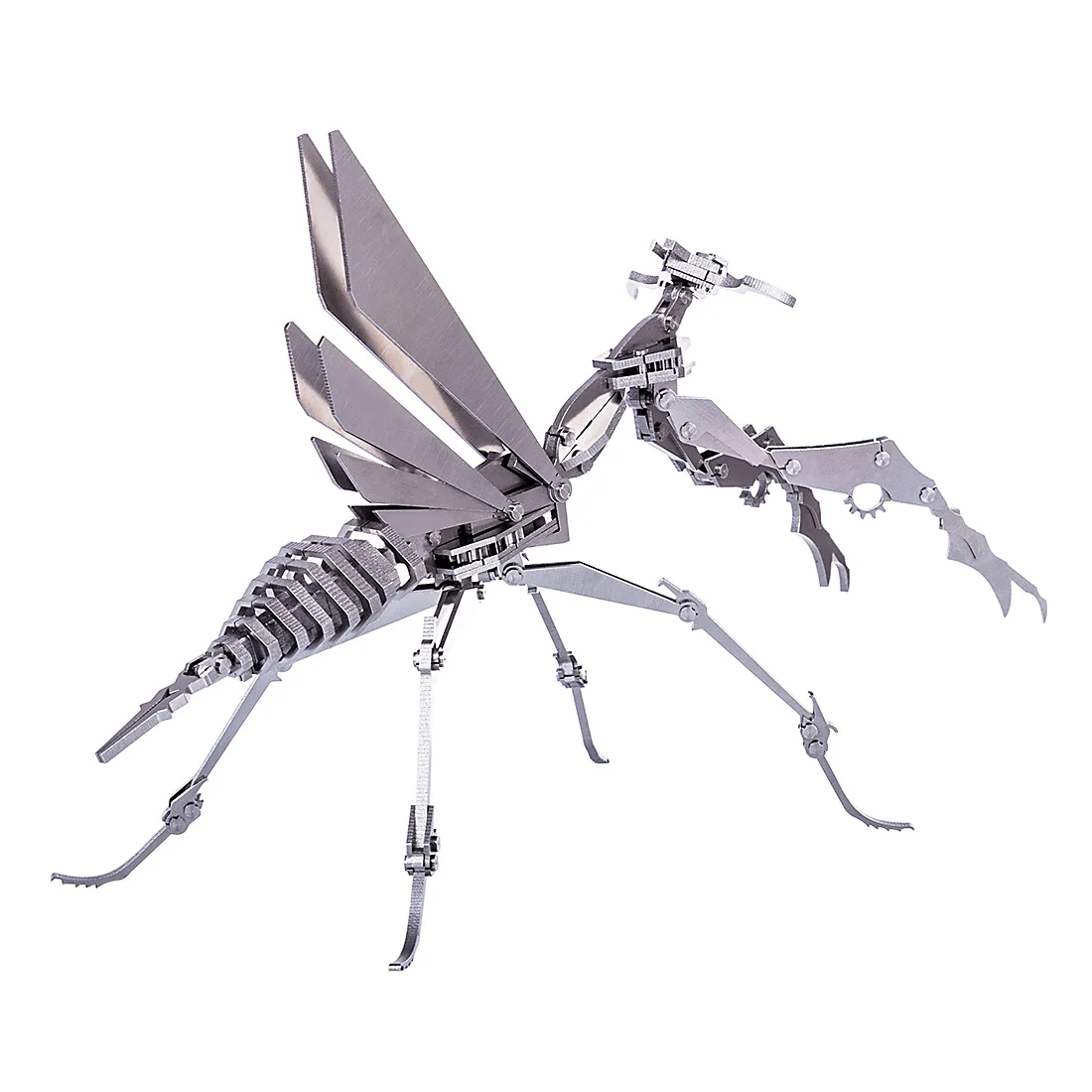 

2020 New Hot DIY Assembled Model Kit 3D Stainless Steel Assembled Detachable Model Ornaments - Mantis