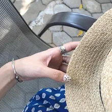 Модный простой браслет с узлом, серебряные браслеты и браслеты для женщин, ювелирные изделия Pulseiras Femme «pulseras Pulseira» Bileklik