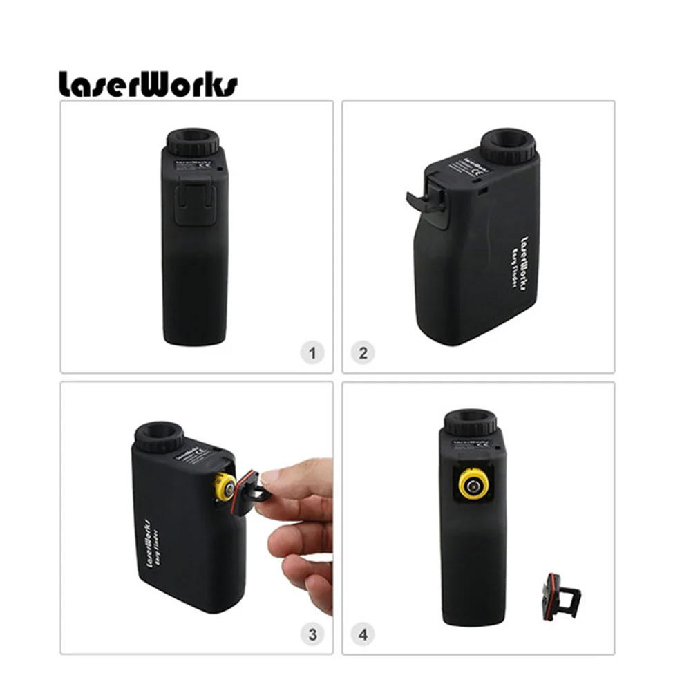 LaserWorks лазерный дальномер для охоты и гольфа, черный и Камуфляжный цвет 600 м-1500 м с наклоном