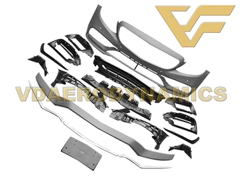 

Suitable For 2019-2020 Benz W205 C Class C180 C200 C220 C250 C300 C350 C400 VAD C63 Front Bumper Body Kit