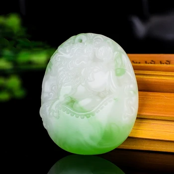 

Natural and Tian Baiyu Sheep Fat Kirin Pendant