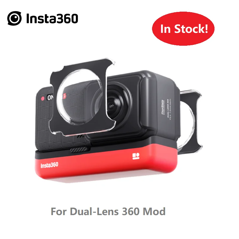 Insta360 ONE RS /R Sticky Lens Guards For Dual-Lens 360 Mod Insta 360 ONE R /RS Protector Accessories Original 2022 New light box photography