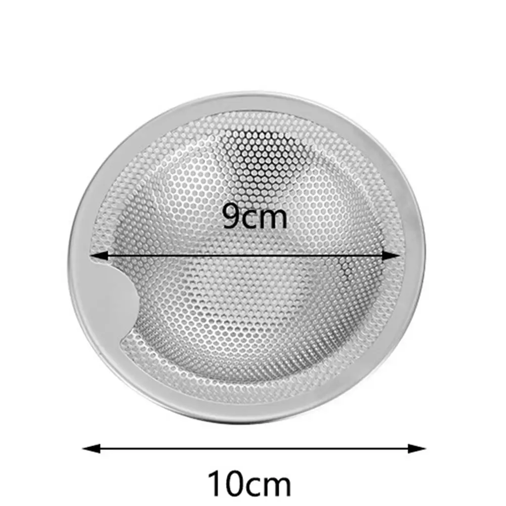 Кухонный фильтр для раковины из нержавеющей стали, фильтр для слива, сетчатый фильтр, ловушка для ванной, душ, сточная пробка, дренаж для кухни, 3 размера - Цвет: L1