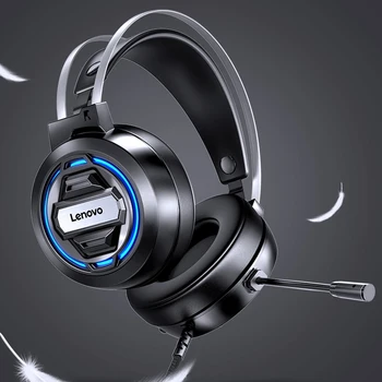 Casque de jeu d'origine Lenovo stéréo Surround Esports RVB 6