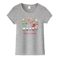 Buy Small Size Christmas Patch Heat Transfer Tops Appliqued Vinyl Iron On Patches Heat Print For Shirt Socks Hat Stickers Online - Image 4