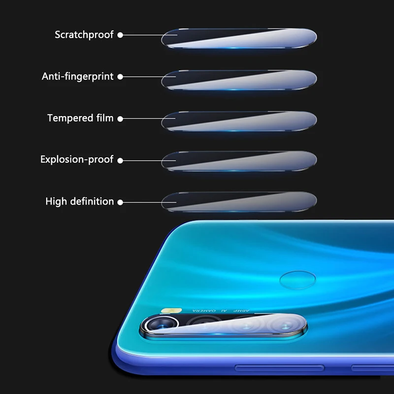 2 шт. стекло для Xiaomi Redmi Note 8 T объектив камеры Защитное стекло для телефона Защитная пленка для объектива для Redmi Note 8 T 8 T Global glass