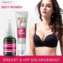 AuQuest Breast Buttock Enlargement Cream Skin Firming and Lifting Body Elasticity Butt Breast Enhancement Cream Sexy Body Care
