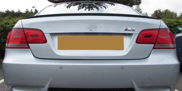 Для BMW E92 E93 спойлер 318i 320i 325i углеродное волокно материал автомобиль на задний