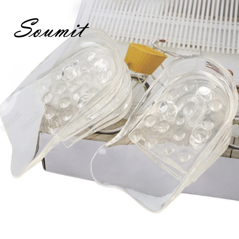 

Height Increase Insole for Unisex Height Lift Adjustable Heel Shoes Pads Insert Taller Silicone Gel Invisible Breathable Cushion
