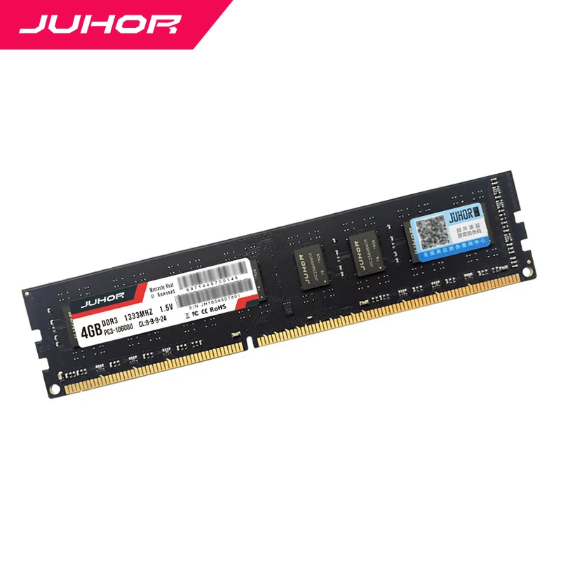 Оперативная память Juhor DDR3 2 Гб 1333 МГц настольная память 240pin 1,5 в 2 ГБ 8 ГБ 4 ГБ DIMM PC3 10600 CL9