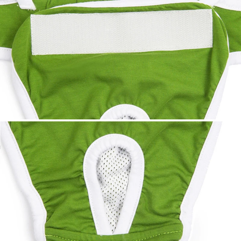 Dog Physiological Pants Solid Color Washable Diaper Washable Sanitary Panties Shorts Female Dog Briefs Pet Menstrual Pants