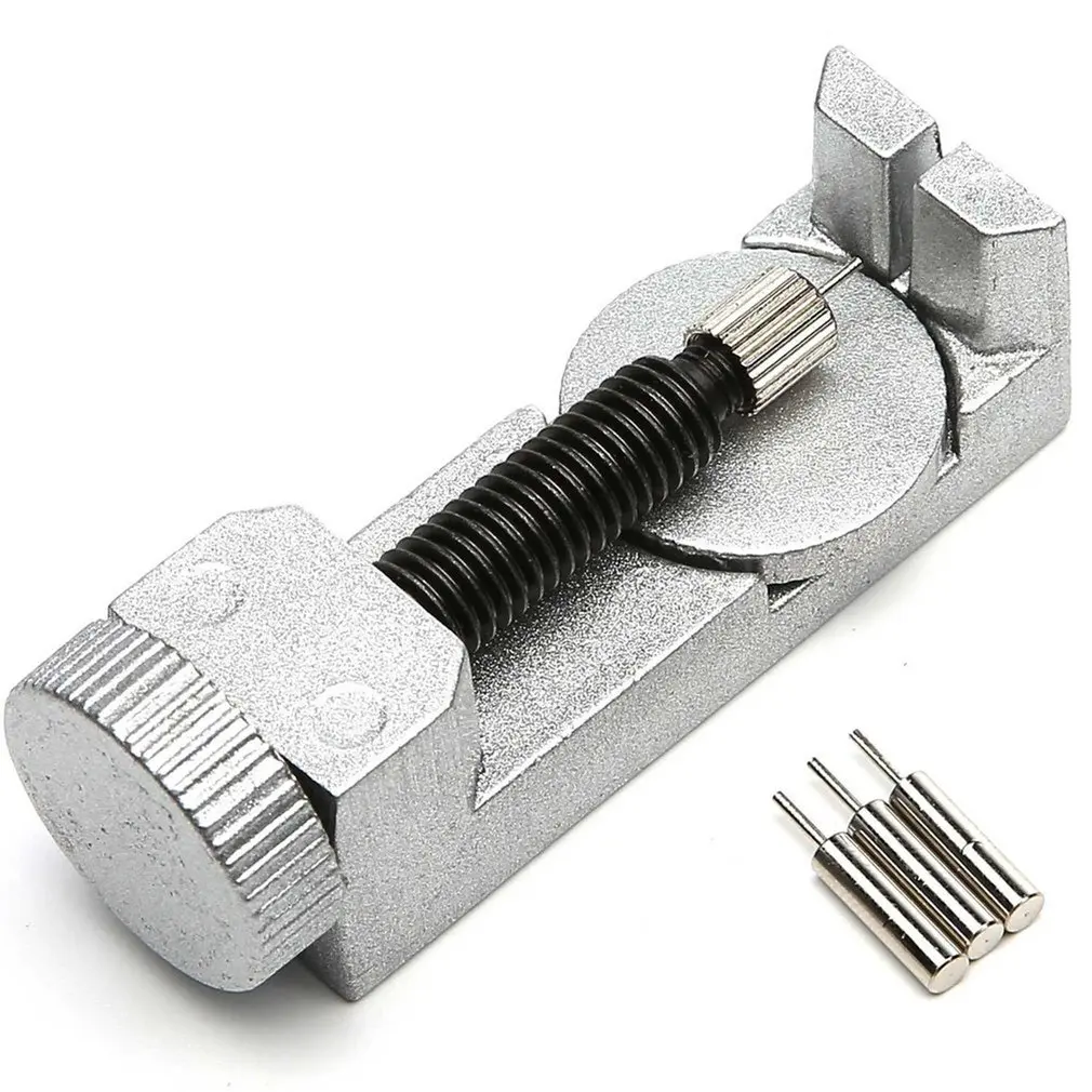 

New Professional Watch Band & Bracelet Link Remover Adjustable With Metal 3 Pins Watch Repair Tools For Watchmaker