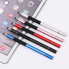 1 шт. Универсальный 3 в 1 емкостный стилус ручка для сенсорного экрана для Android мобильного смартфона портативные карандаши для рисования планшета