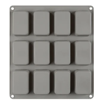 

Silicone Mini Cake Molds Baking Pan Tray For Kitchen Accessories Cookie Pans 12 Cavity Mini Cake Pan Biscuit Brownie Baking Tray