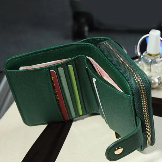 Women Wallets Small Fashion Leather Purse Ladies Card Bag For Women 2020 Clutch Female Purse Money Clip Wallet Кошелек Женский