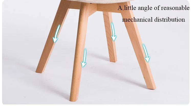 Стул для ресторана, столовой, семейного кабинета, спальни, кофейного кресла, Скандинавская мебель, офисная мягкая сумка для компьютера, Chai
