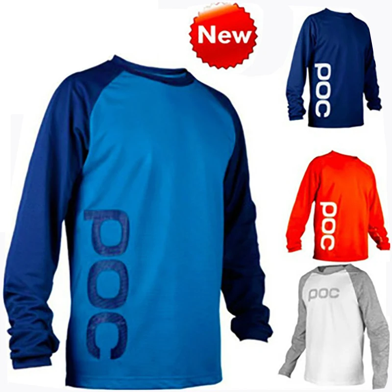 New Fashion Bike Racing Cloth Breathable POC Motocross Shirts Cycling
