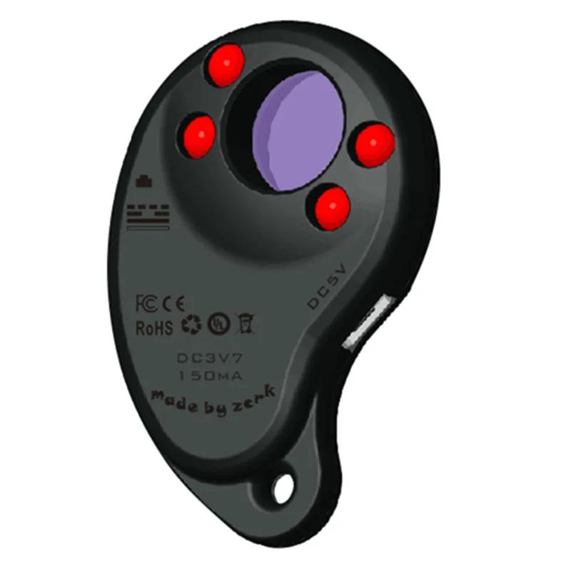 

Wiretap Camera Espia Bug Detector X Hidden Camera Spy Camera Laser Detection Portable Finder with 4 IR Light