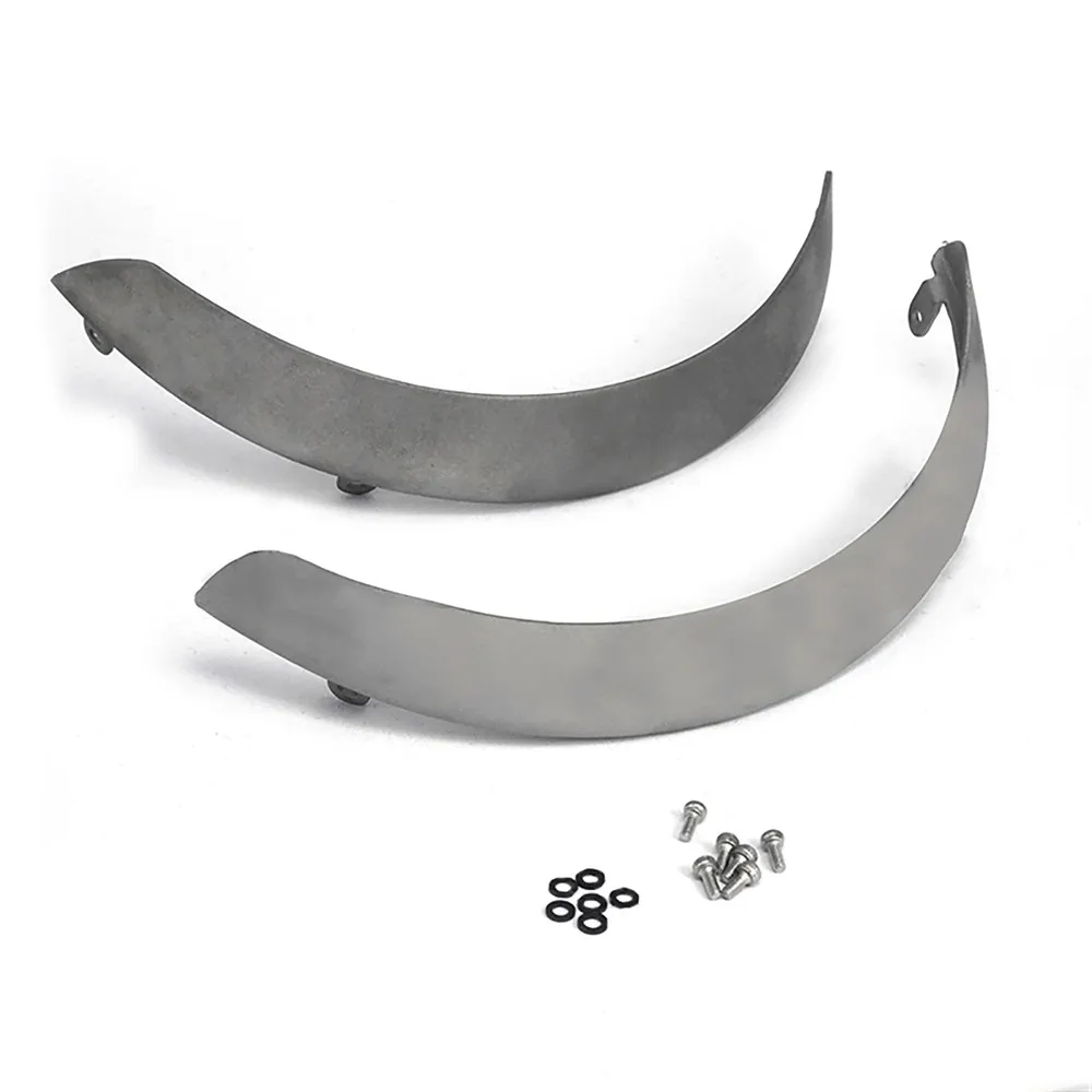 

2pcs Back Rear Wheel Eyebrow Model for 1/15 Liebherr Loader & DIY Modified RC Car Model Accessories