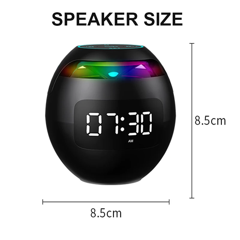 Dazzle Colors Mini Ball Bluetooth Speakers