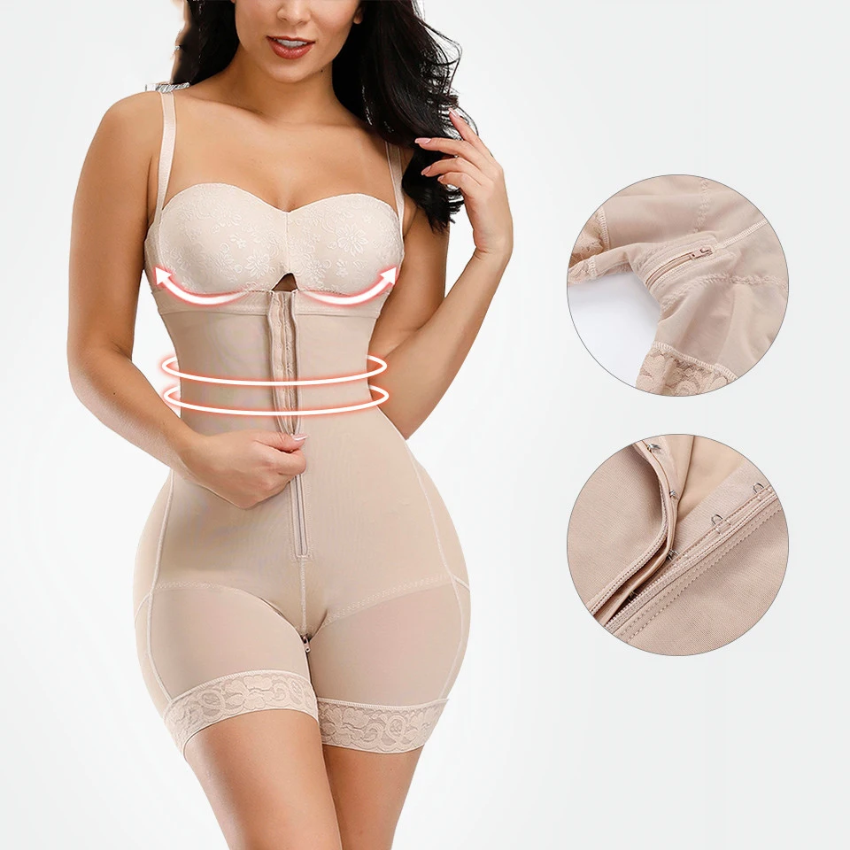 

2020 Postpartum Shoulder Strap Liposuction Shapewear Waist Trainer