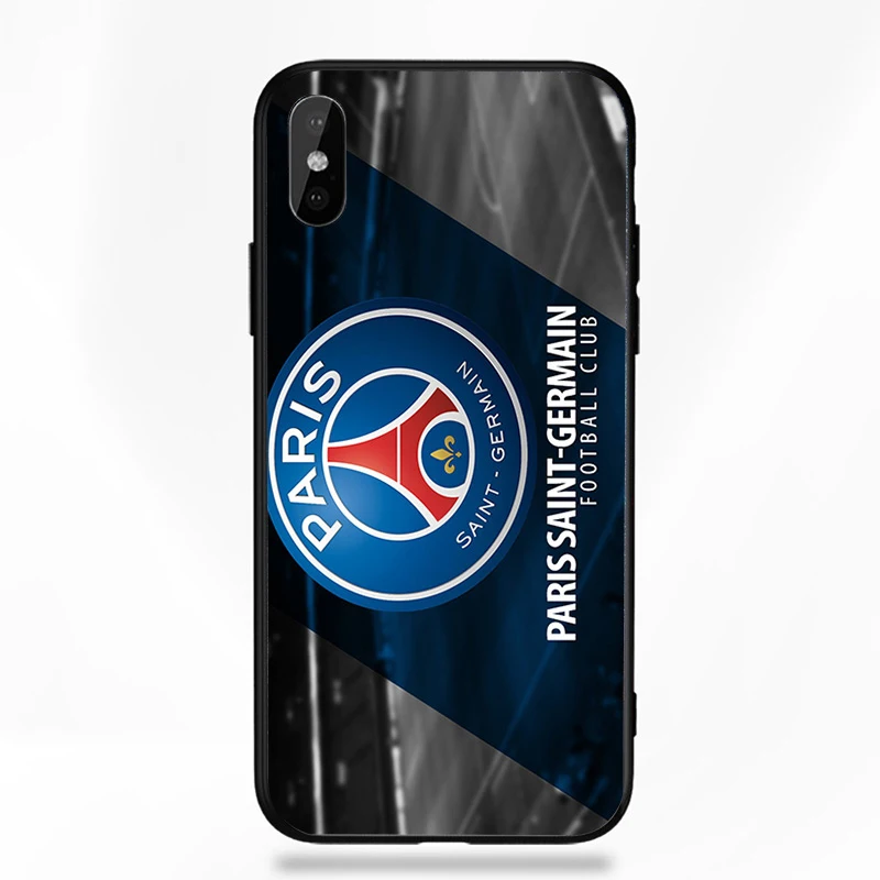 Чехол для телефона FC Париж PSG FC для iphone XR 11 Pro XS Max X 5 5S черный DIY черный мягкий чехол для Mbappe iphone SE 7 8 6 6S 7Plus - Цвет: A2330
