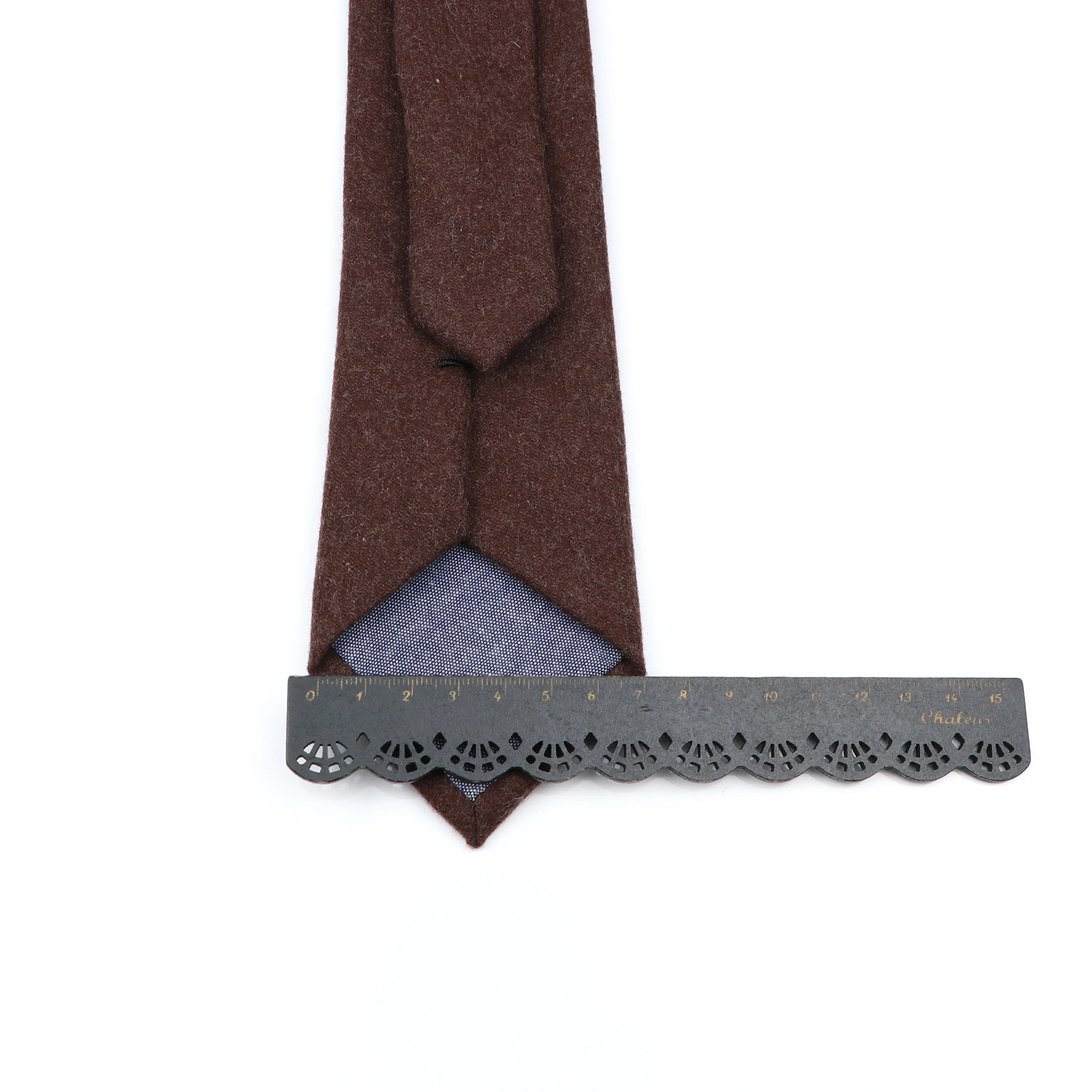 Fashion Men's Wool Necktie Skinny Solid Narrow comfortable Tie Casual England Cravat 7cm Width For Wedding Party Man's Gift