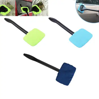 

Microfiber Long Handle Car Wash Brush Car Washer Auto Window Clean Windshield Cloth Car Washing Tools Washable Shine Handy