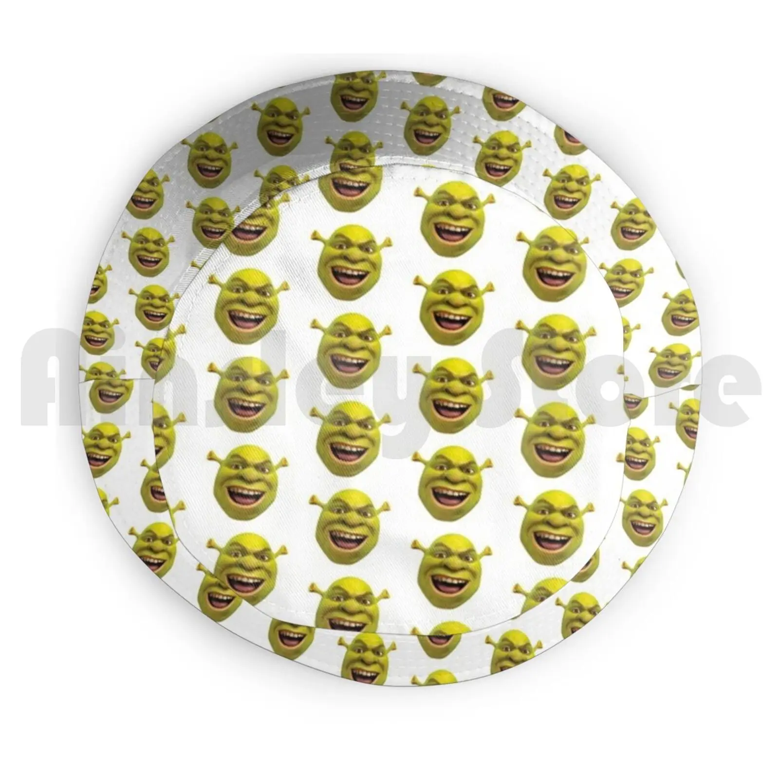 Little Shrek Meme Sun Hat Foldable Uv 