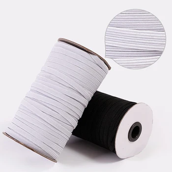 

Elastic Bands White and Black 180 Meters 3/5/6/8/10/12mm Polyester Elastic Bands for Clothes Garment Sewing Accessories