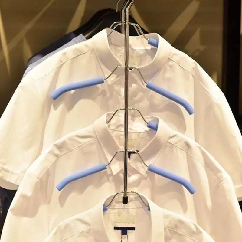 5 Layer Clothes Hanger Wardrobe Non-Slip Home Magic Storage Rack Hanging Shirt Holder Hanger Clothes Storage Tools