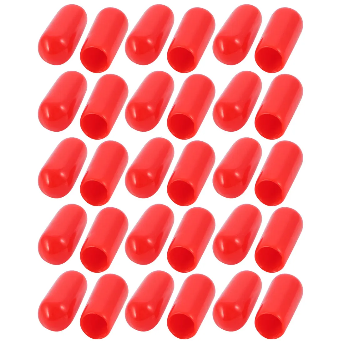 

uxcell Screw Thread Protector End Cap Cover Tube Caps 30pcs