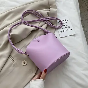 

Exclusive brand feel good spring new soft leather peas diagonal bag mobile phone bag practical light small shoulder bag female