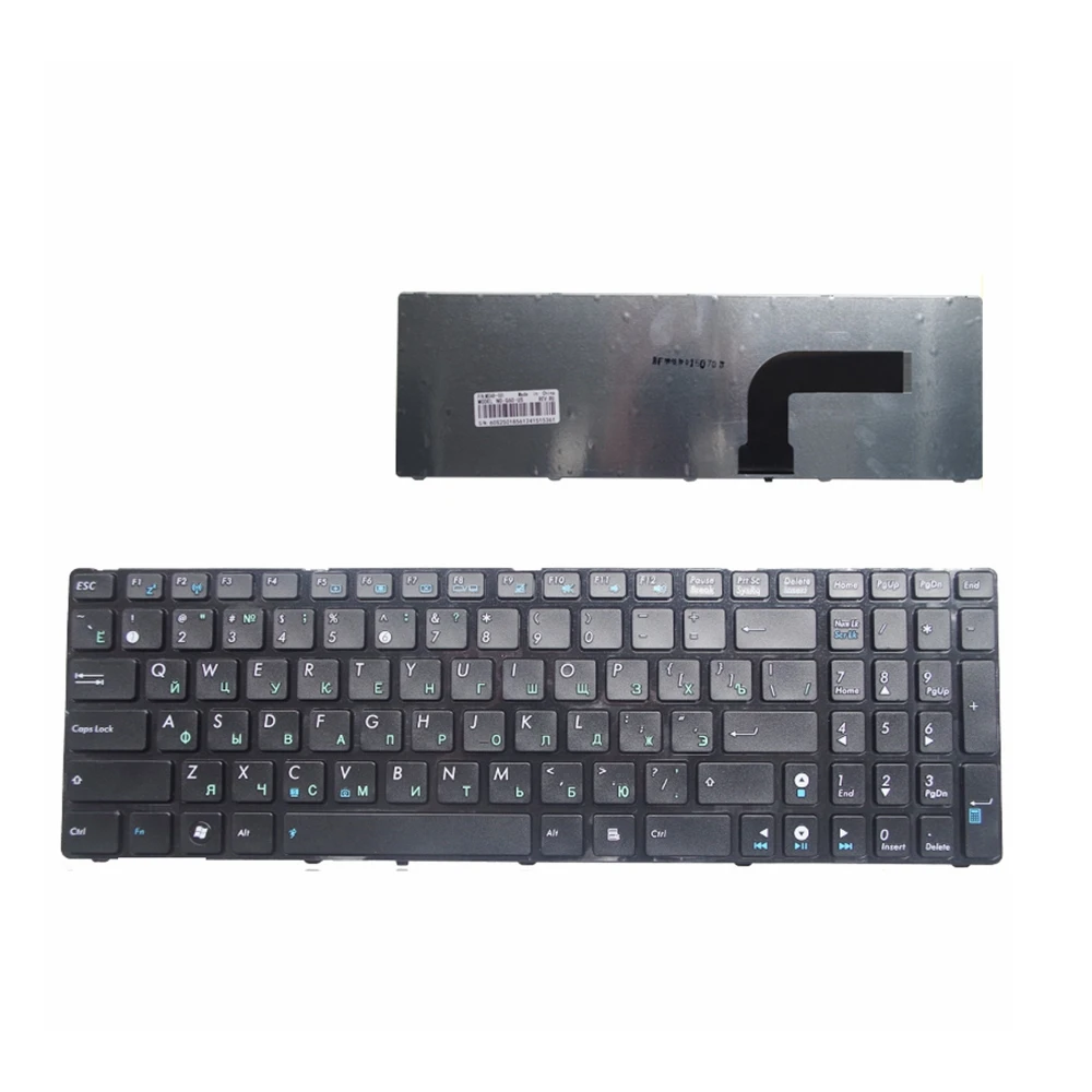 2 шт./лот Русская клавиатура для ASUS K52 K53S X53 X54H k53 A53 N53 N60 N61 N71 N73S N73J P52F P53S X53S A52J X55V X54HR