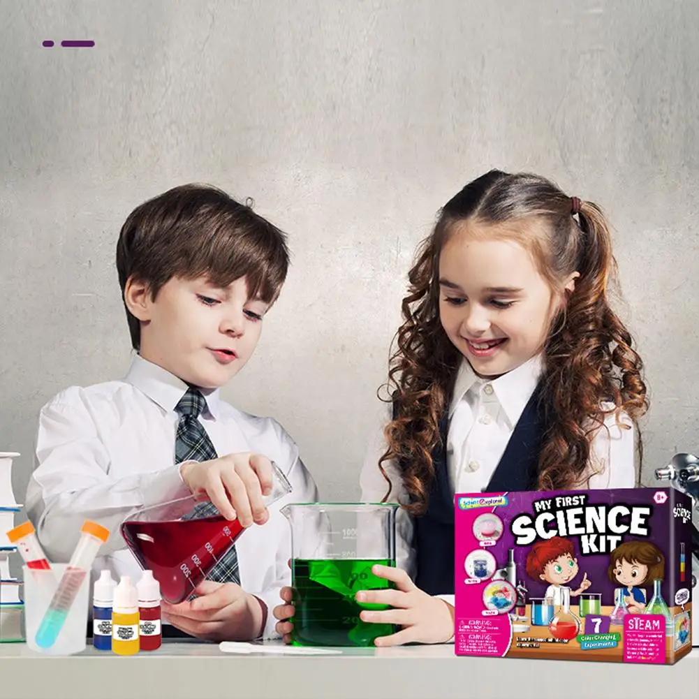 My First Science Kit Kids Science Experiment Kit 38 Experiments Aged 3-8