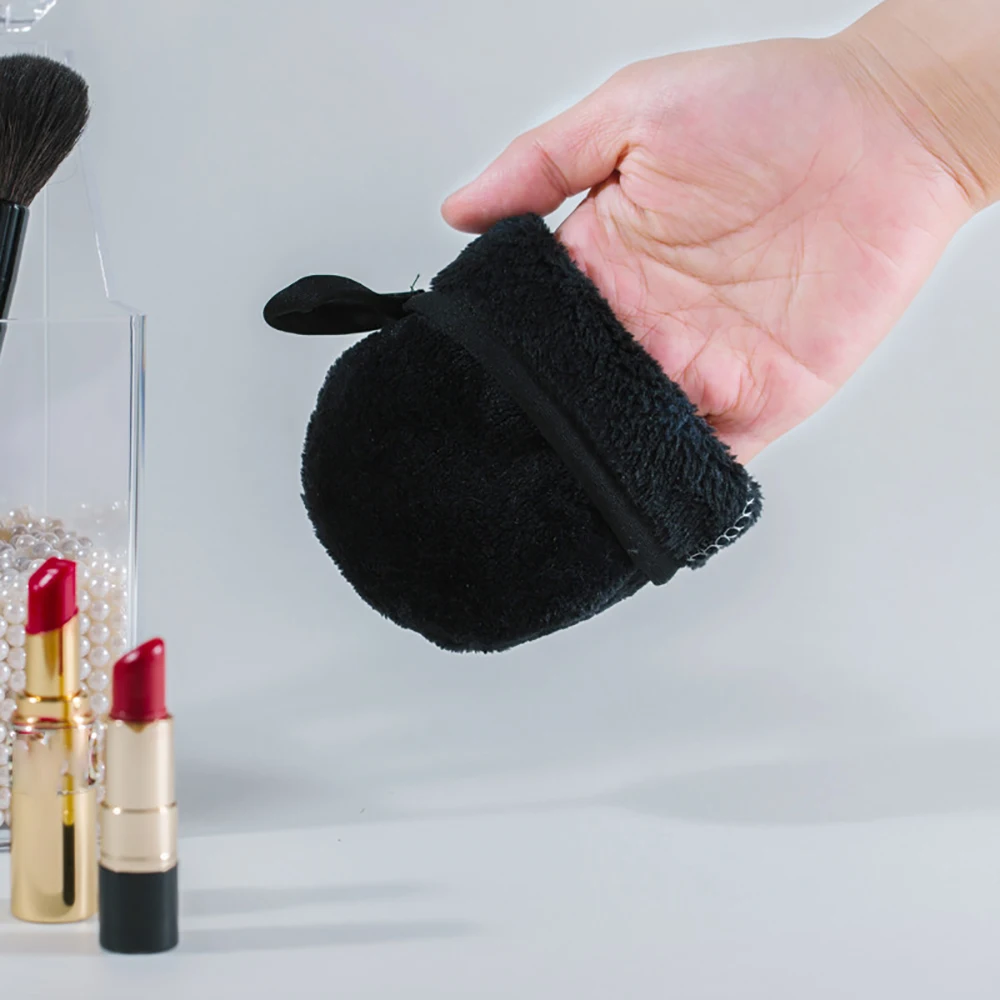 Gant démaquillant réutilisable Gant de nettoyage du visage en
