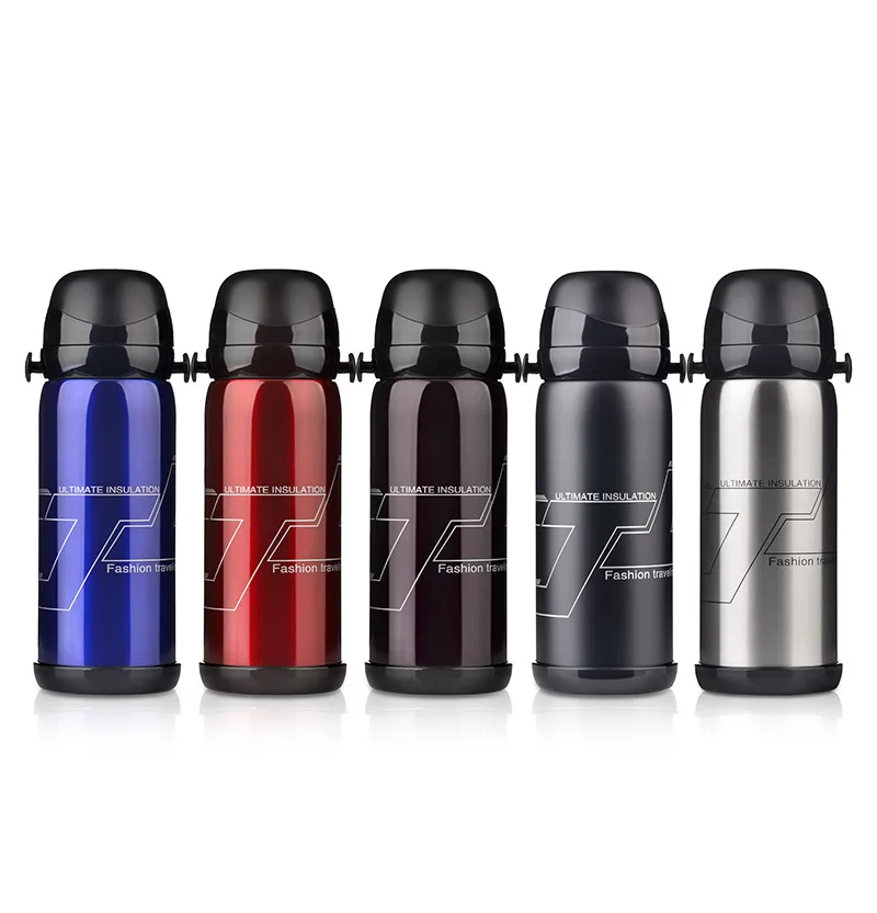 

Stainless Steel Vacuum Flask Glass Outdoor Sports Water Bottle Creative Gifts Large-Volume Thermos