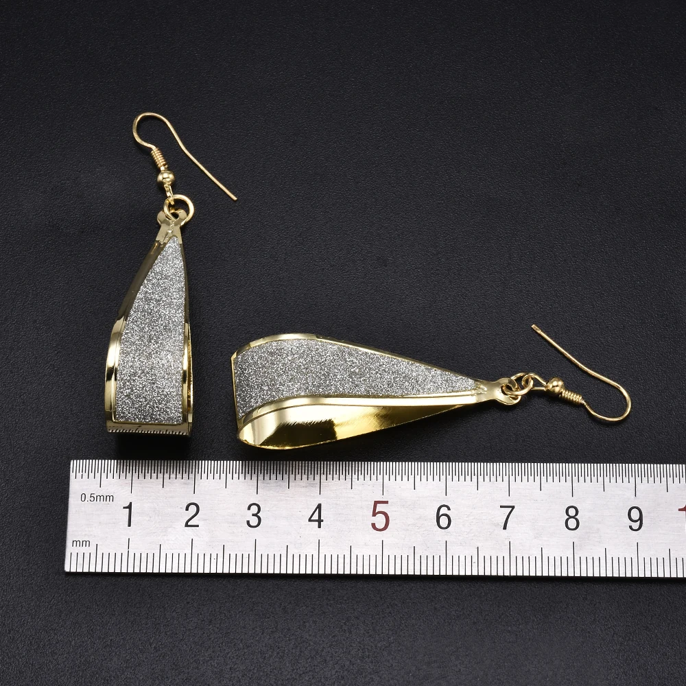 Женские серьги подвески с золотистыми кристаллами Er838|dangle drop earings|dangle earringsdrop dangle